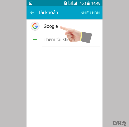 Bạn chọn google